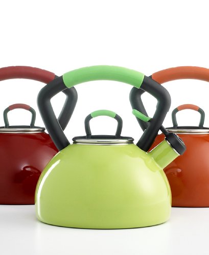KitchenAid Porcelain Enamel on Steel Soft Grip Teakettles