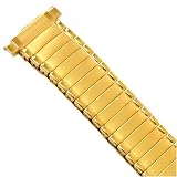 Watch Band Expansion Ladies Gold Plated fits 12mm to 14mm 