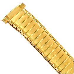 Watch Band Expansion Ladies Gold Plated fits 12mm to 14mm