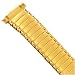 Watch Band Expansion Ladies Gold Plated fits 12mm to 14mm