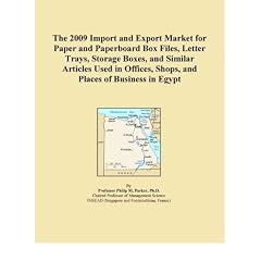 The 2009 Import and Export Market for Paper and Paperboard Box Files, Letter Trays, Storage Boxes, and Similar Articles Used in Offices, Shops, and Places of Business in Egypt