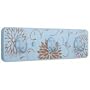 Liberty Hardware 123165 Screen Print Hook Rail, Flower Burst 1