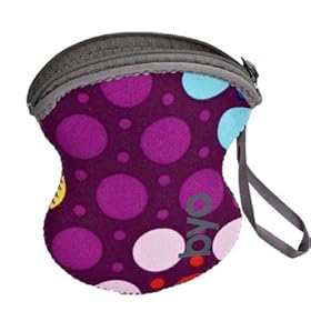 Byo Click Camera Case Purple Dots