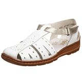 Rieker Women's Ariane 56 Cutout Loafer,White,39 EU (US Women's 8 M)