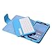 NEWSTYLE Removable Wireless Bluetooth Keyboard ABS Plastic Laptop Stylish Keys and Protective Case For Samsung Galaxy Tab 4 7.0