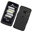 LG Rumor Touch LN510 (Sprint) Rubberized Snap-on Protector Hard Cover Black