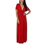 Mossimo® Black: Women's Kimono Sleeve Maxi Dress - Paprika