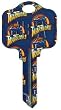 Golden State Warriors Schlage SC1 House Key