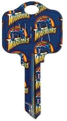 Golden State Warriors Schlage SC1 House Key