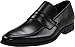 Steve Madden Men's Ballus Slip-On,Black Leather,10 M US