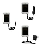 Deluxe Kit for the Mio Technology H610 includes a USB cable with Car and Wall Charger - Gomadic Brand w/ TipExchange Technology