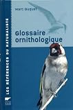 Glossaire ornithologique