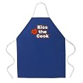 Kiss the Cook Apron - Dark Blue