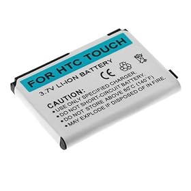 Li-Ion Extended Battery for Elf / HTC Touch P3450