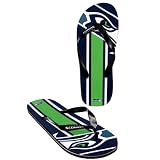 Seattle Seahawks Big Logo Flip Flop