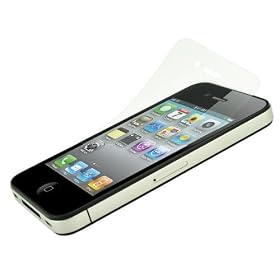 Powersupport HD anti-reflets Films pour iPhone 4G 60-102120101 (2 Anti-Glare avant + 1 arri�re cristal)