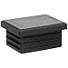 Kapsto 270 R 3530 1.5 - 2 Polyethylene Rectangular Plug, Black, 35x30 mm (Pack of 100)