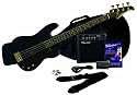 Silvertone LB11 Bass & Amp Package, Cobalt/Dark Blue