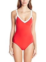 Seafolly Bañador (Rojo)