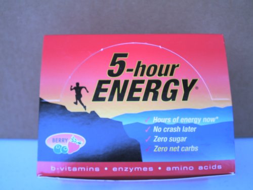 HealthPersonalCare: Chaser 5 Hour Energy Berry Flavor 36 Bottles