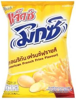 Jackz Mix American French Fries Flavour Potato French Fries Snack 2.29 Oz (Pack of 6)