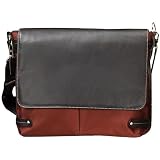 Biltmore Deluxe Rust Laptop Computer Flap-over Briefcase by ecWorld