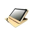 Napa Leather iPad Case with Stand for Apple iPad (Black & Tan)
