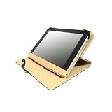 Napa Leather iPad Case with Stand for Apple iPad (Black & Tan)