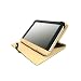 Napa Leather iPad Case with Stand for Apple iPad (Black & Tan)