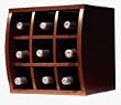 Convex Cubbie Wave Cube in Shaker Maple with Satin Finish