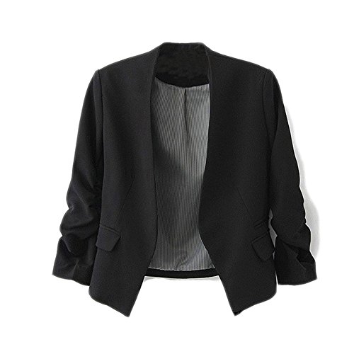 Yonger Korea Style Women's Blazer Jacket Suit Work Casual Multi Color
