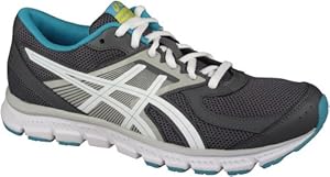 Asics Womens Renovate Titanium/White/Turquoise Running 11 B(M) US Womens