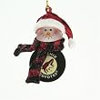 Phoenix Coyotes NHL Striped Acrylic Snowman Ornament (3")