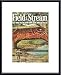 FIELD & STREAM: July 1961 by Eric Sloane / FIELD & STREAM Magazine 11.00X17.00 Framed with Black Metal Frame