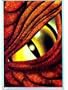 Max Protection 50 Count Standard Card Sleeves Brown Dragon Eye