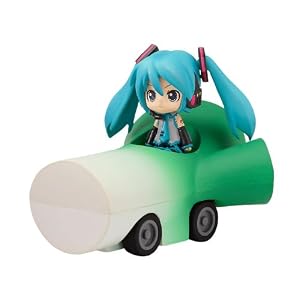 ねんどろいどぷらす ボーカロイド 激走プルバックカー ミク&ネギカー