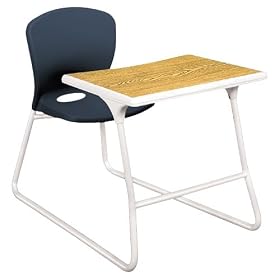 Accomplish Series Student Desk with a Lava Seat (HONCL71HPBDD91C) from Lava Lamps