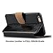 Birgus Ultra Slim Leather Case for Apple iPhone 6/6S Plus, Y Black