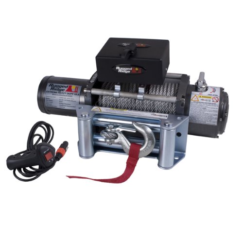 Rugged Ridge 15100 10 10 500 lbs Winch with Steel Cable - Leonsdazarevdfsz
