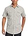 Dakota Grizzly Men's Emerson Short-Sleeve Super Fine Melange Shirt