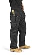 32/34-Lee Cooper Pantalons de Travail-Multiples poches et poches pour genouill�res-Noir