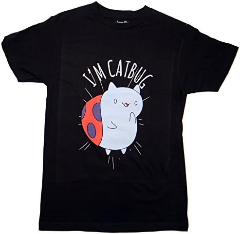 I'm Catbug Outline T-shirt (Large, Black)