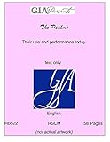The Psalms : their use and performance today