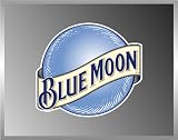 Blue Moon Beer Logo Vinyl Decal Bumper Sticker 4″ X 5″ Reviews