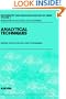 Analytical Techniques (Biochemistry and Molecular Biology of Fishes)
