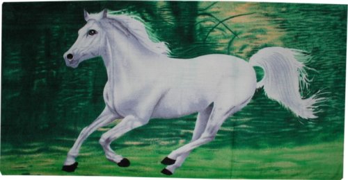 STRANDTUCH BADETUCH Motiv: SCHIMMEL , Pferd