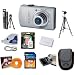 Canon PowerShot SD880IS 10MP Digital Camera & Accessory Kit with 2GB Memory + Extra Battery + Case/Tripod & More