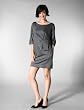 Robert Rodriguez Origami Dress in Gunmetal