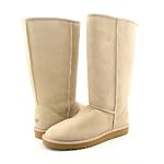 UGG UGGS CLASSIC TALL SAND SHEARLING BOOTS NEW