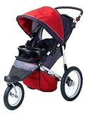 Schwinn Free Wheeler Jogging Stroller (Red/Black)